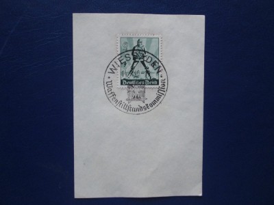 TIMBRE GERMANIA =BLOC STAMPILAT foto