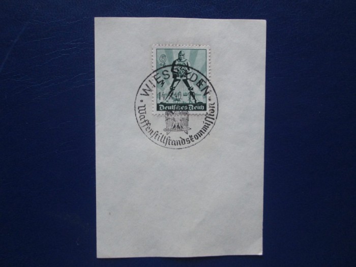 TIMBRE GERMANIA =BLOC STAMPILAT