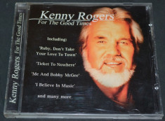 KENNY ROGERS - For the Good Times - 2001 Musicbank Limited - CD audio foto