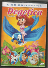 A(02) DVD -Degetica - Thumbelina-film pentru copii foto