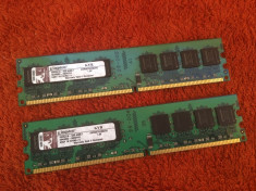 Kit Memorie Kingston 4GB ( 2X2GB ) DDR2 667 Dual Channel foto