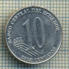 10085 MONEDA - ECUADOR - 10 CENTAVOS -anul 2000 -starea care se vede