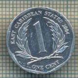 10048 MONEDA - STATELE CARABIENE DE EST - 1 CENT -anul 2004 -starea care se vede