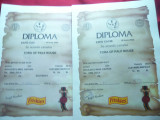 2 Diplome de Expozitie Chinologica 2002 si 2 cartonase calificative