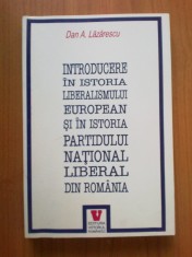 n2 Introducere In Istoria Liberalismului European Si In Istoria Partidului National Liberal din Romania
