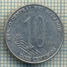 10084 MONEDA - ECUADOR - 10 CENTAVOS -anul 2000 -starea care se vede