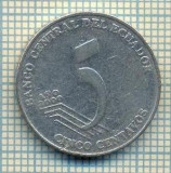 10075 MONEDA - ECUADOR - 5 CENTAVOS -anul 2000 -starea care se vede, America Centrala si de Sud