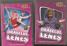 A(02) 2 DVD --Oraselul lenes-film pentru copii foto