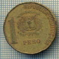 10093 MONEDA - REPUBLICA DOMINICANA - 1 PESO -anul 1991 -starea care se vede
