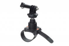 Clema de fixare cu cap tip bila si curea zimtata pentru GoPro Hero 2 Hero 3 Hero 3+ Hero 4 Hero 5 Hero 6 GP149 foto