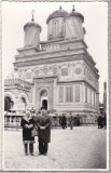 Bnk foto - Curtea de Arges - Manastirea - anii `70, Alb-Negru, Romania de la 1950, Cladiri