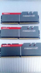 Memorii G.SKILL Trident Z 16GB, DDR4, 3200MHz, 1.35V, CL15 foto