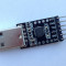 CP2102 USB serial TTL UART 6 PIN converter 3.3V 5V + 6 cabluri Female-F (c.1584)