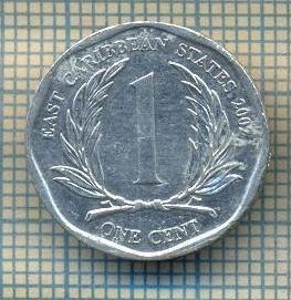 10046 MONEDA - STATELE CARABIENE DE EST - 1 CENT -anul 2002 -starea care se vede foto