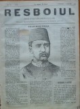 Cumpara ieftin Ziarul Resboiul , nr. 16 , 1877 , gravura ; Negib Pasa