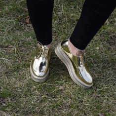 Pantofi dama Shelba Gold foto