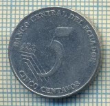 10078 MONEDA - ECUADOR - 5 CENTAVOS -anul 2000 -starea care se vede