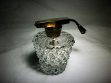 Parfumiera cristal Art Deco, colectie, cadou, vintage