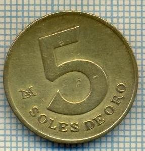 10055 MONEDA - PERU - 5 SOLES DE ORO -anul 1978 -starea care se vede foto