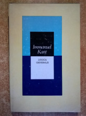 Immanuel Kant - Logica generala foto