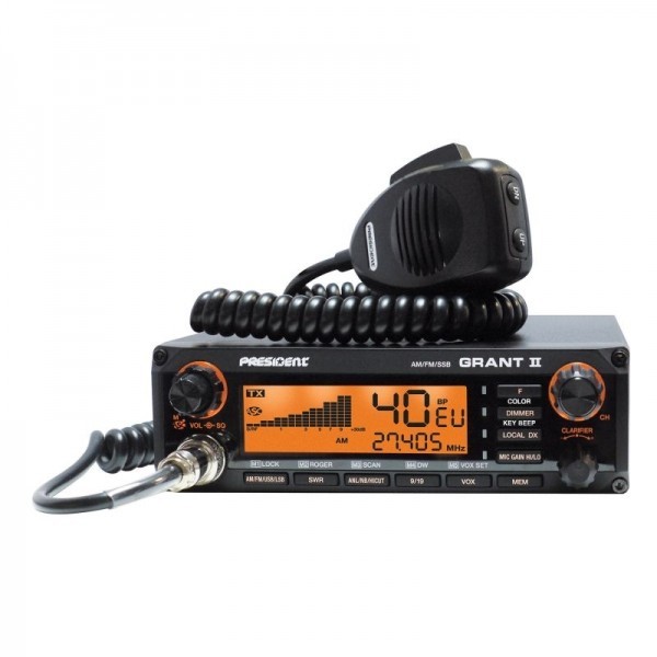 Statie radio CB President Grant II ASC, AM/FM/SSB cu squelch automat cod TXMU510 foto mare Statie radio CB President Grant II ASC, AM/FM/SSB cu squelch automat cod TXMU510 foto mare