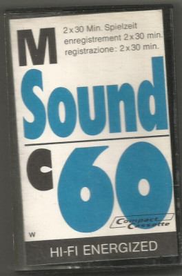 A(01) Caseta audio-M Sound c60 HI-FI ENERGIZED foto