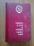 N7 Congresul Al Ix-lea Al Partidului Comunist Roman