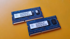 Kit 4GB DDR3 Laptop,2x2GB,Brand NANYA,1333Mhz,CL9 foto
