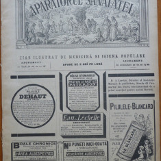 Revista Aparatorul sanatatei , an 6 , nr. 19 , 1896