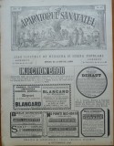 Cumpara ieftin Revista Aparatorul sanatatei , an 6 , nr. 13 , 1896