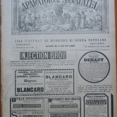 Revista Aparatorul sanatatei , an 6 , nr. 8 , 1896