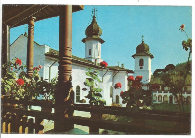 @carte postala(ilustrata)-NEAMT-Biserica Manastirii Agapia 1642 foto