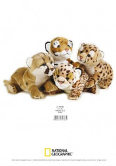 Jucarie Plus Venturelli - National Geographic Pui Feline 26 Cm - Av770768 foto