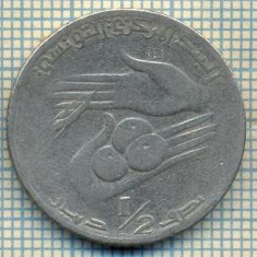 10125 MONEDA - TUNISIA - 1/2 DINAR -anul 1976 -starea care se vede