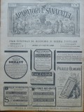 Cumpara ieftin Revista Aparatorul sanatatei , an 6 , nr. 23 , 1896