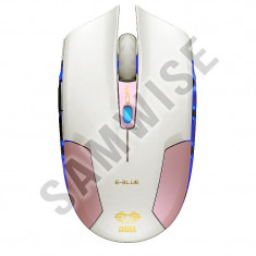 **NOU**Mouse E-Blue Cobra Type-S Pink, Wired, Senzor Avago, 1600/800/400DPI foto