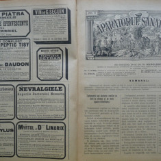 Revista Aparatorul sanatatei , an 6 , nr. 5 , 1896