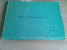 bnk jc Joc - Mobila din camera papusii - 1964 foto