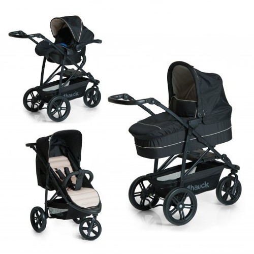 Set Carucior Rapid 3 Plus Trio Set Caviar Beige foto mare Set Carucior Rapid 3 Plus Trio Set Caviar Beige foto mare