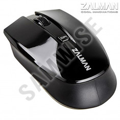 **NOU**Mouse optic Zalman Wireless ZM-M520W, 1600 DPI, Black...GARANTIE 12 luni! foto