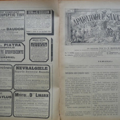 Revista Aparatorul sanatatei , an 6 , nr. 14 , 1896