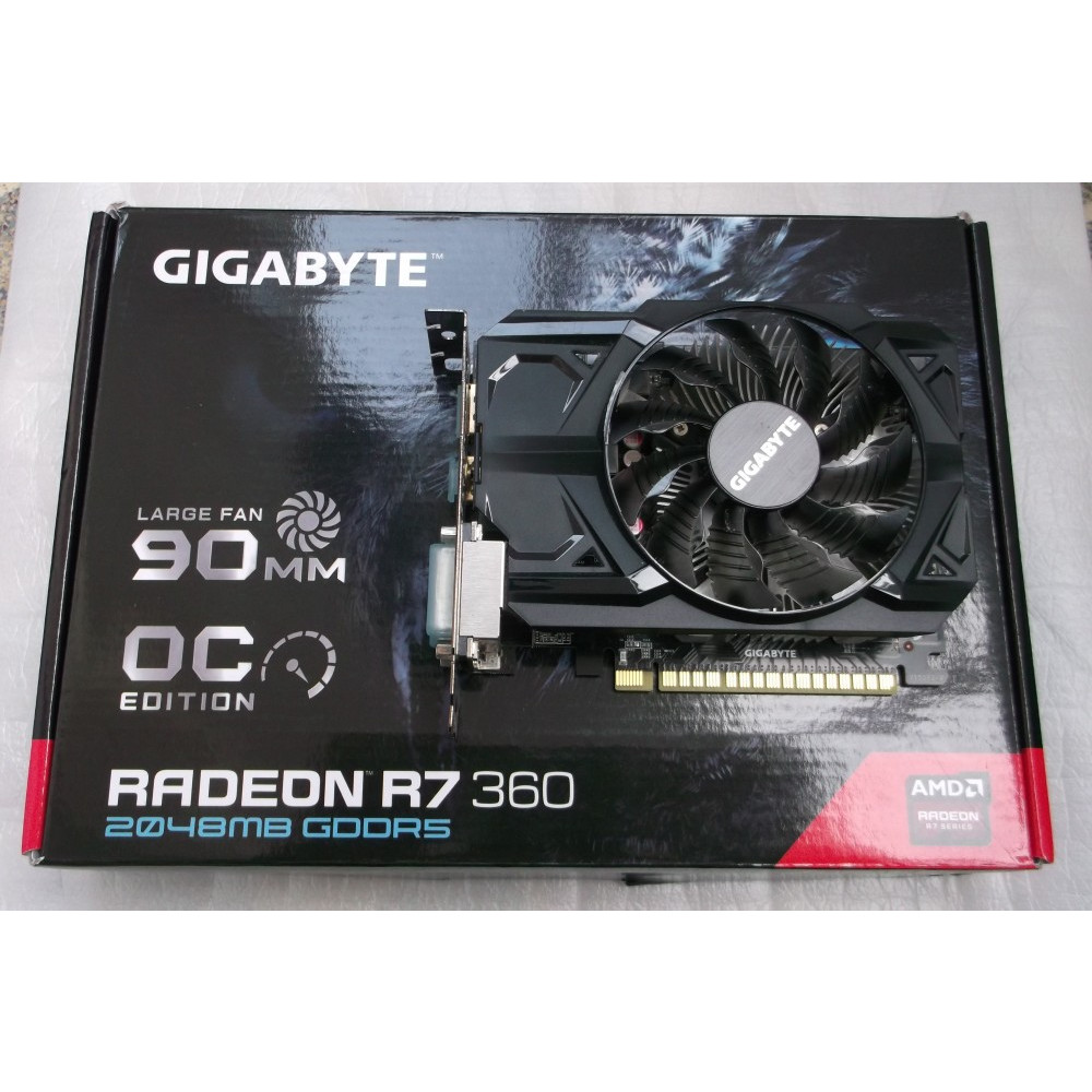 Gigabyte radeon r7 360 обзор