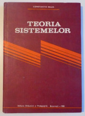 TEORIA SISTEMELOR de CONSTANTIN BELEA VOL 2: SISTEME NELINIARE 1985 foto