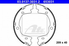 Set saboti frana, frana de mana HYUNDAI H-1 / GRAND STAREX bus 2.5 CRDI - ATE 03.0137-3031.2 foto