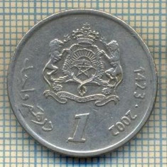 10158 MONEDA - MAROC - 1 DIRHAM -anul 2002 -starea care se vede