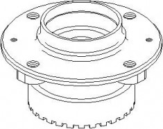 Set rulment roata CITROEN XSARA Estate 1.4 i - TOPRAN 722 253 foto