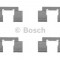 Set accesorii, placute frana DODGE NEON II limuzina 2.0 16V - BOSCH 1 987 474 457