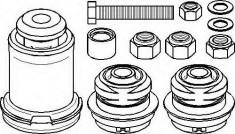 Set reparatie, bara stabilizatoare MERCEDES-BENZ S-CLASS limuzina 300 SD - TOPRAN 400 050 foto