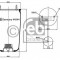 Burduf, suspensie pneumatica - FEBI BILSTEIN 44544