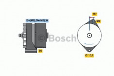 Generator / Alternator - BOSCH 0 120 489 376 foto